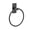 Black, variant on Easy Install Towel Hook Adhesive Backing Strong Wall Adhesion Space Saving Hook for Guest Bathroom or Kitchen Sink Use