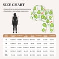 thumbnail image 4 of Balery Kawaii Avocado Conjunto de Pijama con Estampado para Mujer, Conjunto de Dos Piezas con Manga Larga, Ropa de Dormir Suave con Bolsillos, Pijamas Cómodos-Small, 4 of 7
