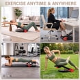 thumbnail image 2 of ARVIVO 5-in-1 ABMAX Sit Up Machine with Flat Backrest& Foam Roller 3 Adjustable Resistance Levels Ab Exercise Equipment for All Ages 330lbs, 2 of 9