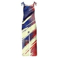 thumbnail image 4 of SELONE USA Themed Jumpsuits for Women Summer with Pockets Star Striped Fashion Outfits Blue 2XL, 4 of 5