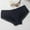 Black, variant on loopsun Womens Briefs,Women's Fashionable Classic High Waisted Breathable And Seductive Solid Color Underwear