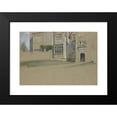 thumbnail image 2 of Edwin Austin Abbey 14x11 Black Modern Framed Museum Art Print Titled - View of an English&nbsp;House, 2 of 5