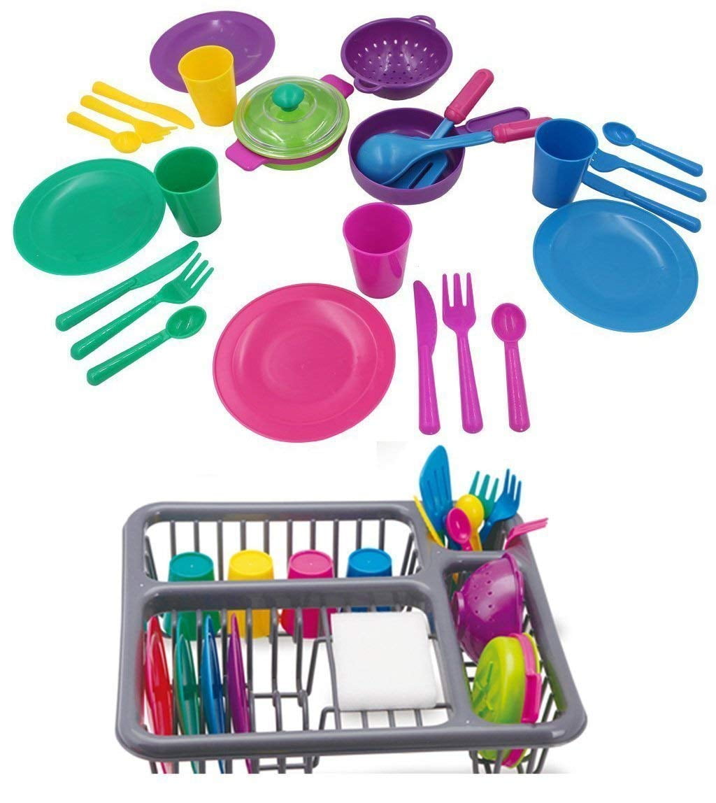 USToyOutlet Kitchen Connections Tableware Set - Mixed Colors
