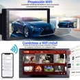 thumbnail image 4 of AUOK MP5 Reproductor,Pantalla para Auto,Pantalla táctil capacitiva de 7 Pulgadas, Radio FM, WiFi, GPS, Mirrorlink, cámara de Respaldo, se Adapta a la mayoría de los automóviles, 4 of 5