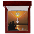 thumbnail image 4 of To My Wife  Life is Perfect Alluring Ribbon Necklace Message Card, 4 of 20