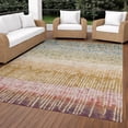 thumbnail image 3 of Addison Rugs Chantille Indoor/Outdoor Transitional Modern Gold Machine Washable Rectangle Rug, 9' x 12', 3 of 8