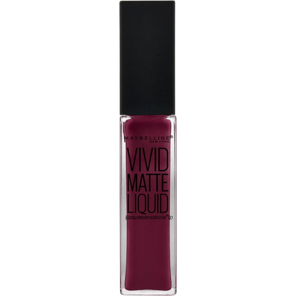 Maybelline New York Color Sensational Vivid Matte Liquid, Corrupt Cranberry, 0.26 Fl Oz
