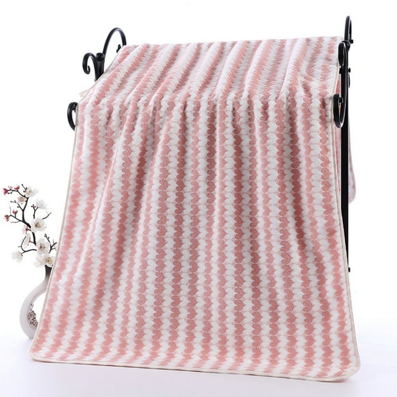 PEONAVET Serviettes à Main pour Salle de Bain, Serviette de Bain Douce et Absorbante 30x14 Po Serviette à Main Épaissie pour Salle de Bain pour Maison Spa Hôtel (Rose)