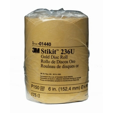 

3M 3M - 01440 - Stikit Gold Disc Roll 236U 6 in P150A