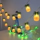 thumbnail image 4 of Xihbxyly Guirnalda de Luces de Piña, Acogedor Brillo Amarillo, Decoración Tropical Divertida, Ideal para Interiores y Exteriores, Ideal para Fiestas o Barbacoas, Fácil de Colgar, Tamaños de 1,5 M, 3, 4 of 7