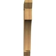 thumbnail image 2 of Ekena Millwork 6"W x 42"D x 48"H Westlake Slat Rough Sawn Bracket, Western Red Cedar, 2 of 4