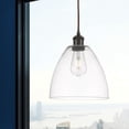thumbnail image 2 of 516-1P-WPC-GBD-94 Innovations Lighting Ballston Bristol Glass 1 Light 9" Cord Hung Mini Pendant Clear/Oil Rubbed Bronze, 2 of 2