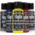 thumbnail image 2 of DecoArt Stylin Textile Paint - White, 2 oz, 2 of 4