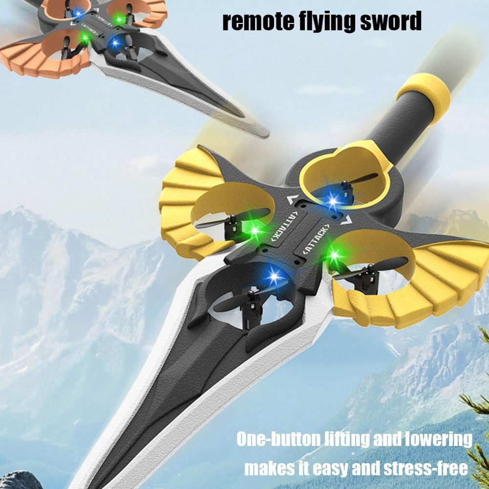 Remote Flying Sword, 2025 New Remote Control Airplane with Autopilot and Gyro Stabilizer, 3-Speed Stunt Plane, Lightweight Easy Fly Rc Glider Outdoor Gift for Teens & Adults