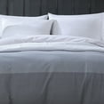 thumbnail image 5 of CITY SCENE - Tronka Stripe Grey 3-Piece Cotton King Duvet Set, 5 of 10