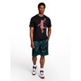 thumbnail image 5 of AND1 Men's & Big Men's All Court Printed Pattern Short, 11" Inseam, Sizes XS-5XL, 5 of 5