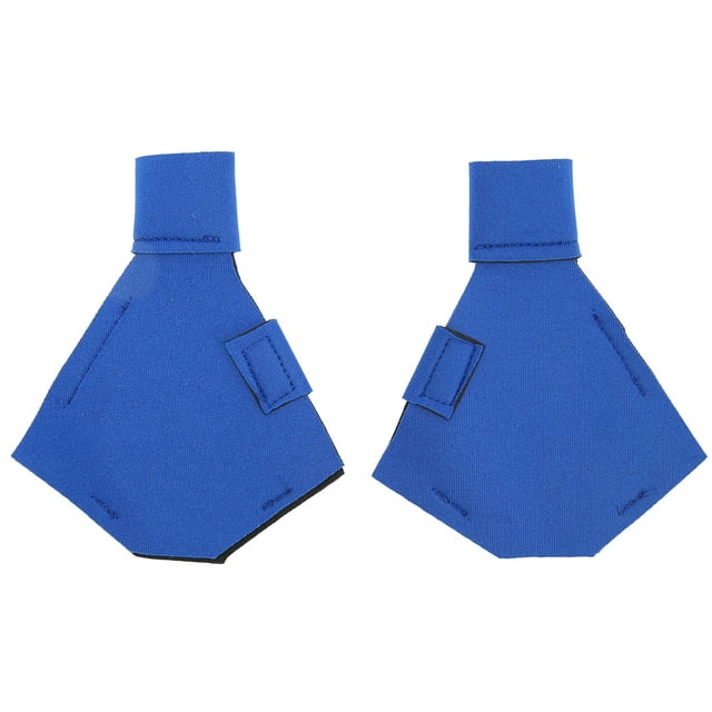Pet Duck Shoes Soft Breathable Prevent Slip Paw Protection Goose Protective Boots for Home Outdoor Blue L