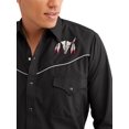 thumbnail image 3 of Men's Long Sleeve Rose Embroidery, 3 of 3