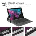 thumbnail image 6 of Fintie Case for Microsoft Surface Pro 7 Compatible with Surface Pro 6 / Surface Pro 5 12.3 Inch Tablet, Hard Shell Slim Portfolio Cover Work with Type Cover Keyboard, 6 of 7