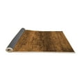 thumbnail image 2 of Ahgly Company Indoor Square Oriental Orange Industrial Area Rugs, 7' Square, 2 of 4