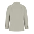 thumbnail image 5 of Chiccall Mens Dress Shirts Long Sleeve Business Casual Work Shirt with Pocket, 5 of 6