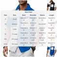 thumbnail image 3 of ZVNAΖH Men's S-3XL Color Block Casual Striped Short Sleeve Collared Button Down Shirt with Dual Pockets, 3 of 6