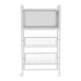 thumbnail image 5 of Modern Bread Rack Coffee Station Microwaves Rack Storage Rack Kitchen Organizer Shelf Rectangular, 5 of 13