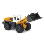 Liebherr 576 Wheel Loader Yellow with White Top Diecast Model by Siku