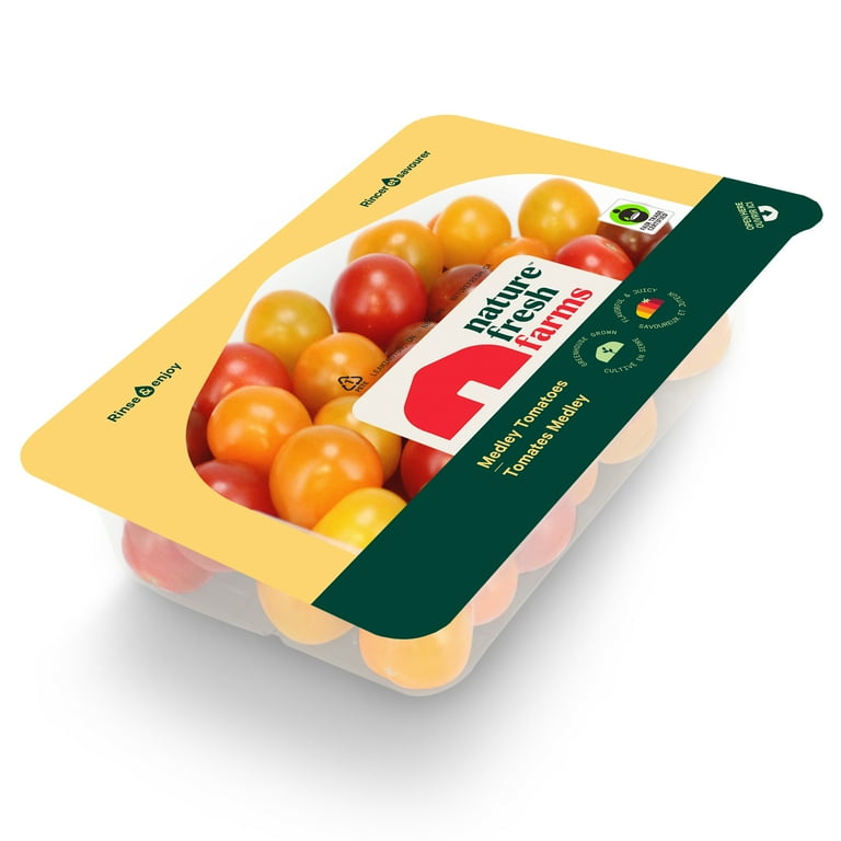 Fresh Medley Grape Tomato, 12 oz Package - Walmart.com