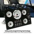 thumbnail image 3 of Boat Instrument Panel, 5 Gauge Instrument Panel 0.0 To 99999.9H  For Yacht, 3 of 8