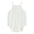thumbnail image 4 of Boys Outfits Solid Color Sleeveless Bodysuit Boy Clothes for 9-12 Months, 4 of 4