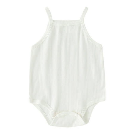 

ZHAGHMIN Spring Gift Boys Girls Sleeveless Solid Romper Jumpsuit Summer Bodysuits Clothes Culture Clothes Big Boy Easter Outfit Baby Boy Bags for Mom Long Sleeve Striped Shirt for Boys Long Sleeve S