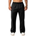 thumbnail image 5 of Men's Lightweight Quick Dry Hiking Running Pants Outdoor Sports Breathable Zipper Pockets Athletic Workout Pants Black 3XL, 5 of 6