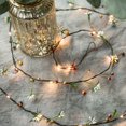 thumbnail image 3 of Guirnalda de luces LED, 20 luces LED decorativas de flores artificiales para la noche, 3 of 5
