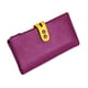 thumbnail image 5 of Cartera De Mujer, De Mujer, Moderna, Larga, Para Ir Al Trabajo, Citas, Viajes, Color Morado Púrpura, 5 of 10