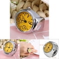 thumbnail image 1 of Men Women Finger Watch, Adjustable Ring Watch Round Dial Roman Numeral Quartz Watch Ring, 1 of 7