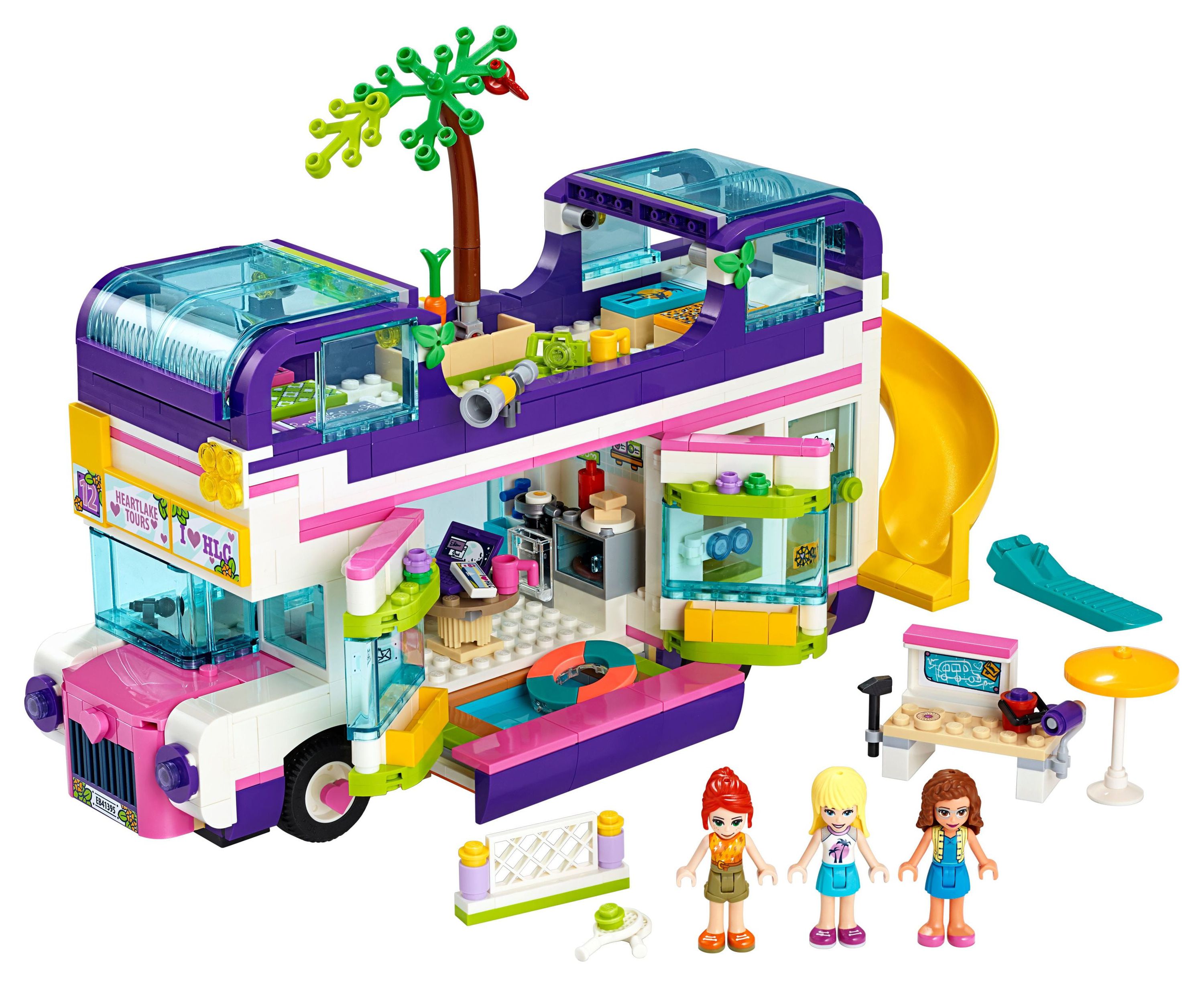 LEGO Friends Friendship Bus 41395 LEGO Heartlake City Toy Playset (778 Pieces) - image 3 of 7