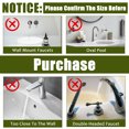 thumbnail image 3 of Goriertaly Easy To And Clean Kitchen Faucet Absorbent Mat Made With Silicone Home Silicone Faucet Mat Matcha Green, 3 of 6