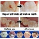 thumbnail image 2 of Reparación de huecos de dientes de cemento, juego de pegamento sólido para dientes falsos, Kit de relleno de dientes, Kit de reparación de huecos dentales temporales oso de fresa Electrónica, 2 of 5