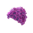 thumbnail image 1 of Gorro de Natación Elegante Suave para Damas Sunnimix Tridimensional P Violeta, 1 of 8