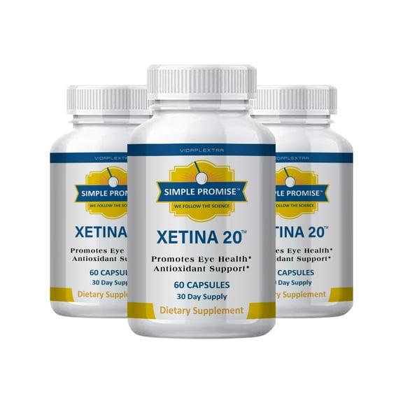 (3 Pack) Xetina 20 - Simple Promise Xetina 20 Capsules