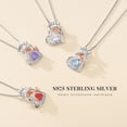 thumbnail image 6 of Iefil Graduation Gift for Her 2026 College, 925 Sterling Silver Rose Heart November Aqua Birthstone Necklace for Women Jewelry, Inspirational Graduation High School Graduate Gift for Best Friend, 6 of 8