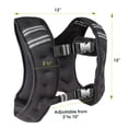 thumbnail image 2 of Chaleco de Entrenamiento con Peso ProsourceFit 3.5 kg Ajustable, 2 of 8