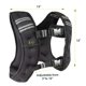 thumbnail image 2 of Chaleco de Entrenamiento con Peso ProsourceFit 3.5 kg Ajustable, 2 of 8