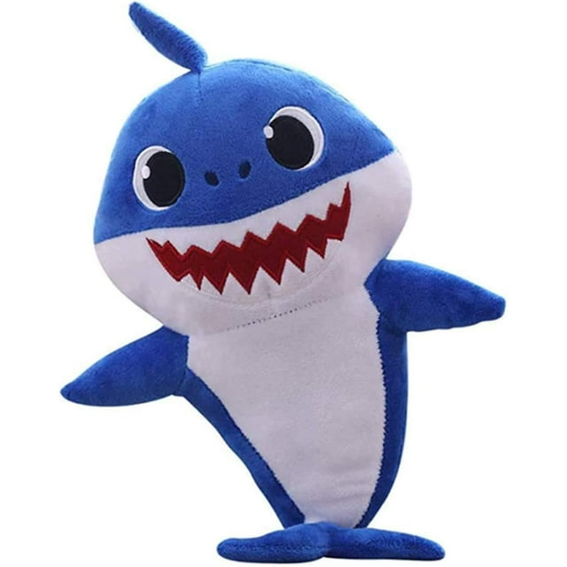 Peluche Infantil Baby Shark, un Tiburón de Peluche que Canta con Música y