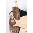 thumbnail image 5 of 16" Western Horse Saddle American Leather Treeless Trail Barrel Hilason, 5 of 7