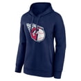 thumbnail image 2 of Women's Navy Cleveland Guardians Core Logo Pullover Hoodie, 2 of 3