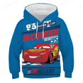 thumbnail image 1 of Sudadera con capucha de primavera y otoño para niños de Disney, abrigo de bebé, ropa de animación de moda, coche de dibujos animados Mcqueen120 heqiyong CONDUJO, 1 of 2