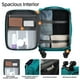 thumbnail image 5 of Set de equipaje TIAWOLT Carry On de 20 pulgadas con bolsa de viaje Airline Green, 5 of 9