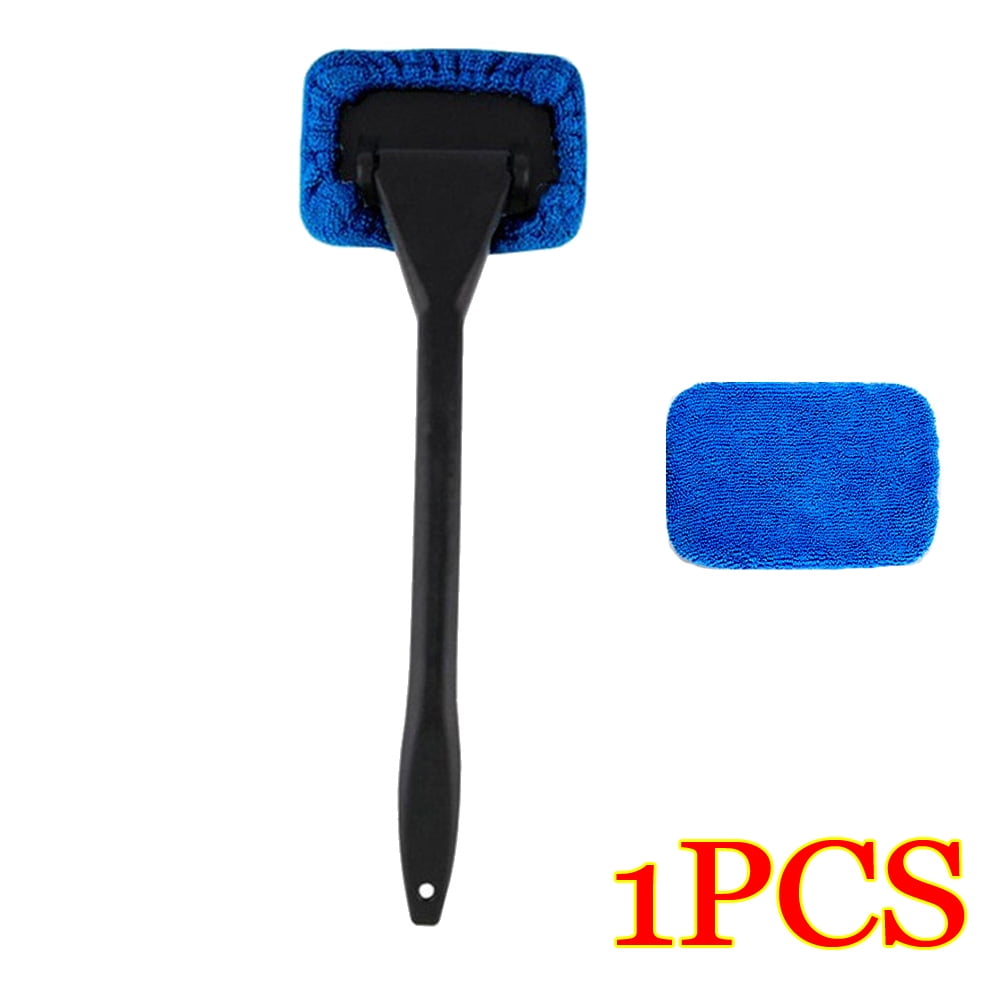 Windshield Cleaning Tool, Microfiber Cloth Car Window Brush Inside Glass Wiper Interior
